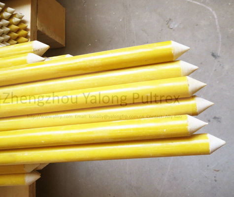 Pistas de fibra de vidrio pultrudadas de FRP de resistencia de extremo cónico ligeras para soporte