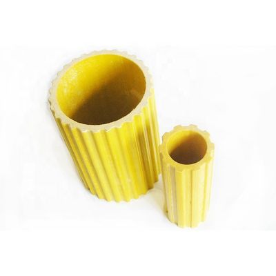 Técnica Pultruded FRP Gear Tube High Strength Glass Fiber Tube for Non-slip Rungs (Túbulos de fibra de vidrio de alta resistencia para rodillos no deslizantes)