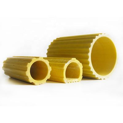 Técnica Pultruded FRP Gear Tube High Strength Glass Fiber Tube for Non-slip Rungs (Túbulos de fibra de vidrio de alta resistencia para rodillos no deslizantes)