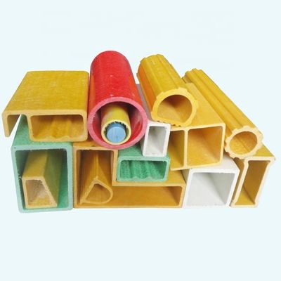 Perfiles compuestos de fibra de vidrio de FRP para colores industriales personalizados y diseño duradero