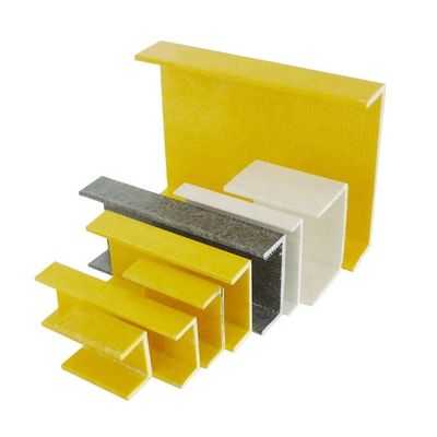 Material de canal de plástico reforzado con fibra de vidrio Opción ideal para diversas aplicaciones