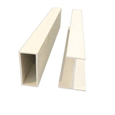 Las vigas de soporte estructural de FRP pultrudadas de superficie lisa para diseños resistentes a la corrosión