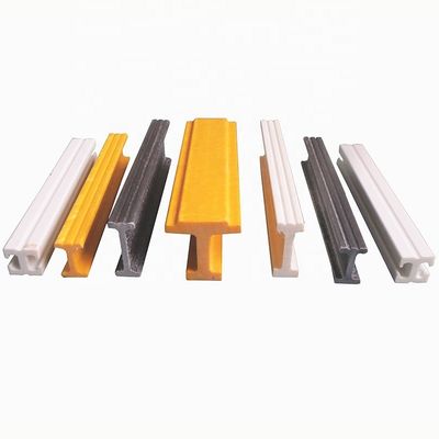Variables vigas de plástico reforzadas con fibra de vidrio para estructuras fuertes y ligeras