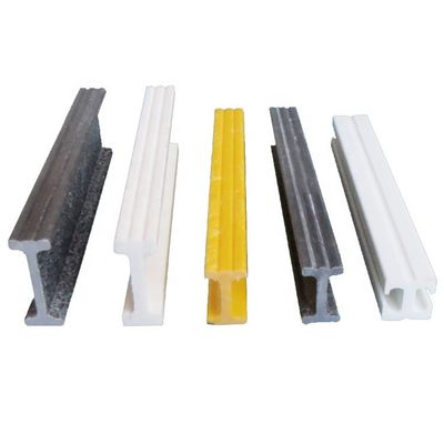 Variables vigas de plástico reforzadas con fibra de vidrio para estructuras fuertes y ligeras