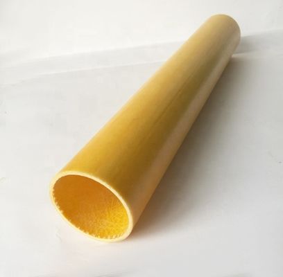 Tubo compuesto de plástico reforzado de fibra de vidrio pultrudado de FRP de 30 mm, 40 mm y 50 mm para corte
