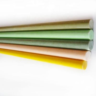 Fortaleza Ramas de fibra de vidrio pultrudadas fácil de doblar Ideal para estacas de plantas de jardín Muestra