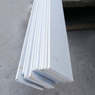 30 mm 40 mm 50 mm 64 mm 80 mm 150 mm Perfiles de fibra de vidrio de FRP industriales planos de GRP
