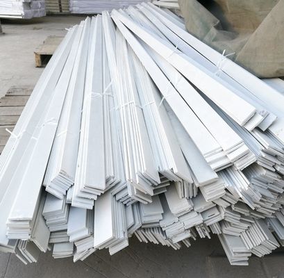 30 mm 40 mm 50 mm 64 mm 80 mm 150 mm Perfiles de fibra de vidrio de FRP industriales planos de GRP