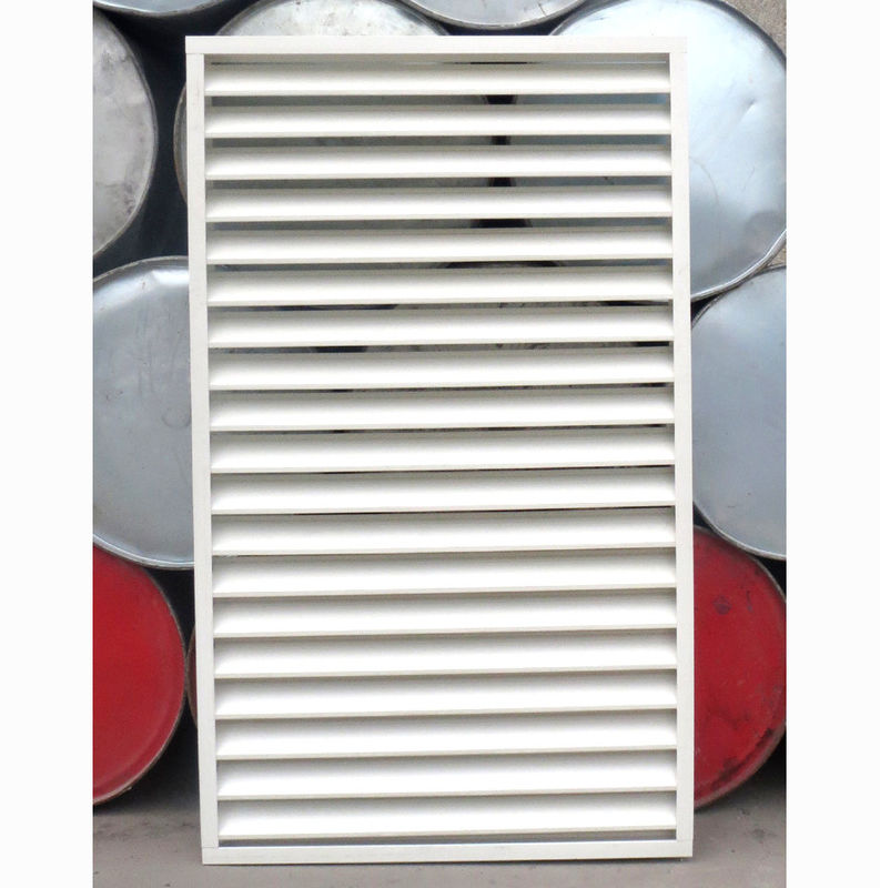 1m a 11.6m de longitud planta química ventana de ventilación fija de aire ciego con barra de apoyo