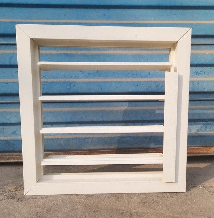 Duración 1m a 3m marcos de ventanas de FRP Diseño industrial para una amplia gama de aplicaciones