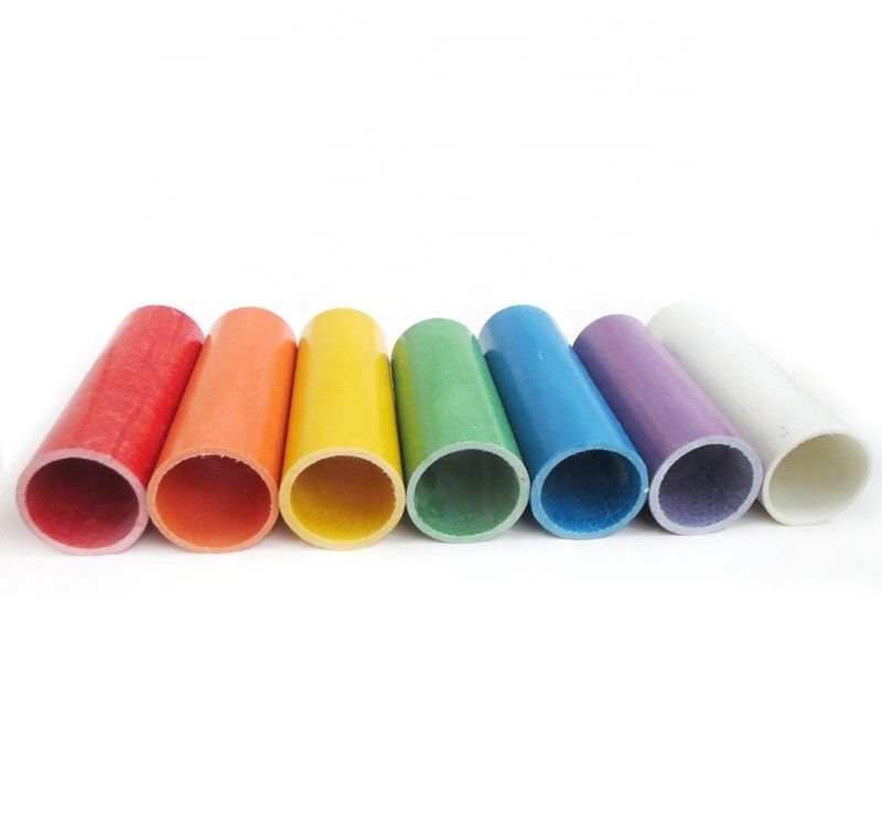 Polos de FRP de 25 mm, 30 mm, 40 mm y 50 mm de diámetro para estructuras de entorno de corrosión