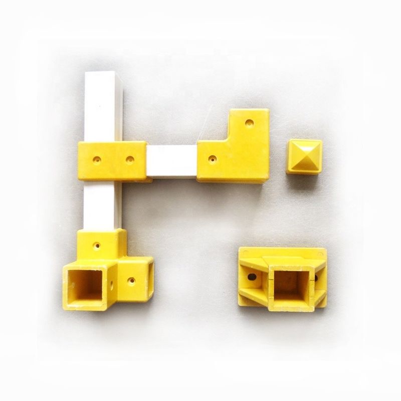 Conector de FRP para tubos cuadrados de FRP