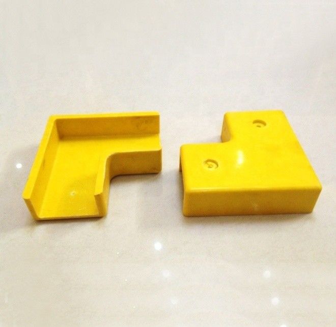 Accesorios de protección contra los rayos UV de FRP para cubos de tubos redondos de 50 mm