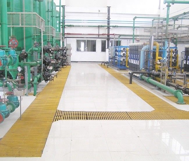 Cubierta de zanja de fibra de vidrio resistente a la corrosión para una larga vida útil