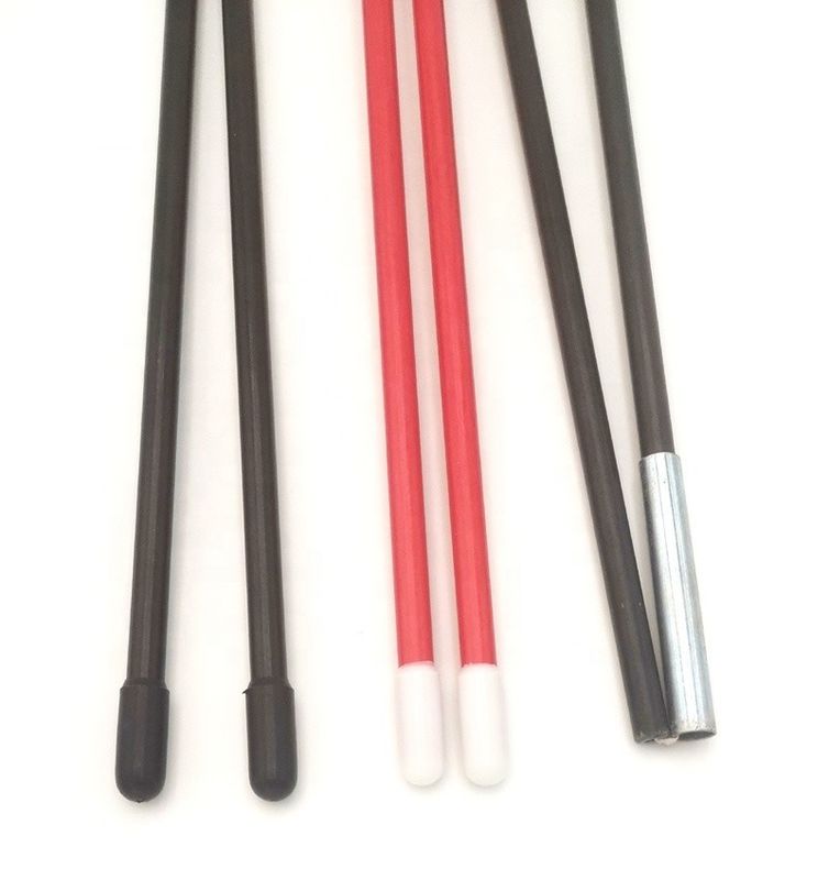 Polvos de tiendas de campaña de plástico reforzados con fibra de vidrio de colores ligeros y portátiles para viajar