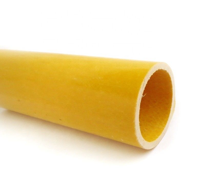 Tubo compuesto de plástico reforzado de fibra de vidrio pultrudado de FRP de 30 mm, 40 mm y 50 mm para corte