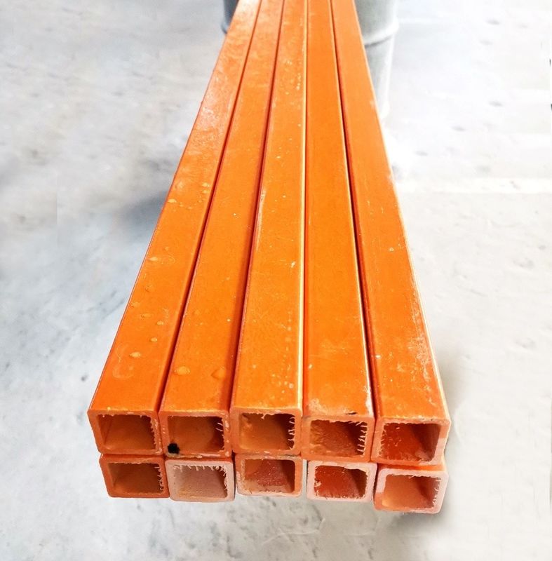 Estructuras de corte Confía en el perfil cuadrado de fibra de vidrio de 30 mm / viga para un rendimiento superior